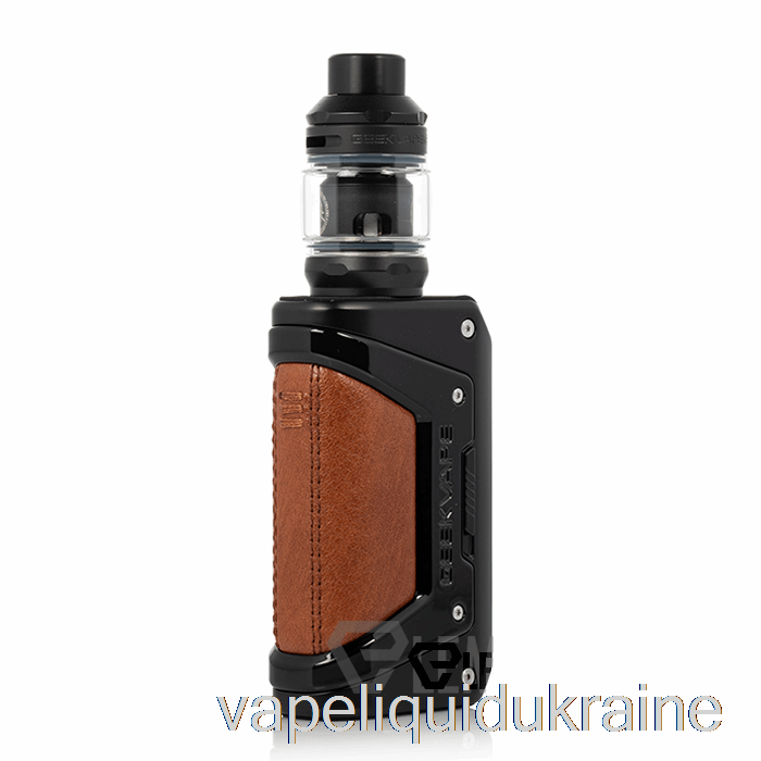 Vape Ukraine Geek Vape L200 Aegis Legend 2 200W Starter Kit BLACK (w/ Brown Leather)